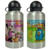 Squeeze Prata 500ml Alumínio Personalizado