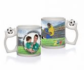 Caneca Porcelana Personalizada Bola De Futebol Ou Basquete